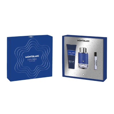 MONTBLANC Coffret Explorer Ultra Blue Coffret Pour Homme 1 MONTBLANC Coffret Explorer Ultra Blue Coffret Pour Homme