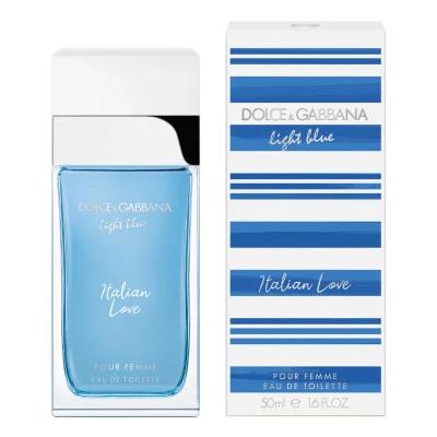 Dolce & Gabbana Light Blue Italian Love Eau De Toilette 2 Dolce & Gabbana Light Blue Italian Love Eau De Toilette – Image 2